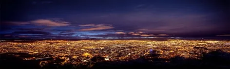 Distribución en todo el país paisaje de Bogotá